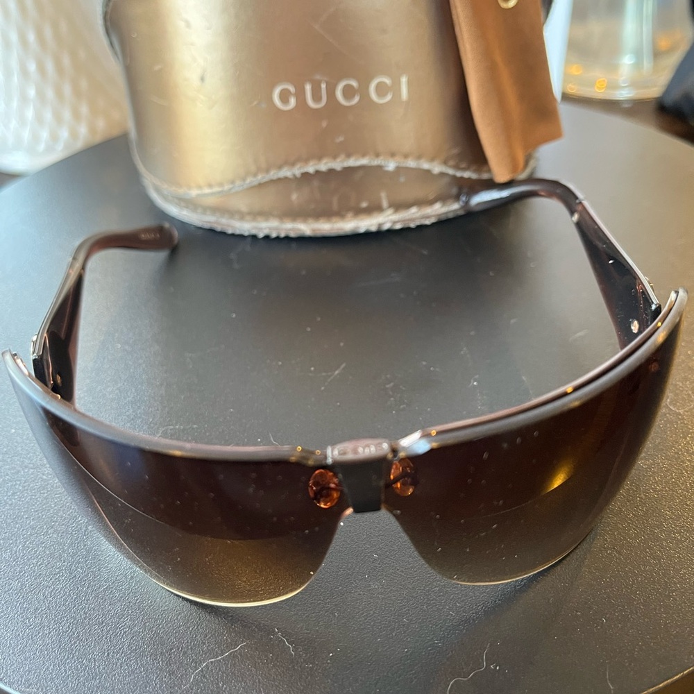 Gucci Dark Brown Sunglasses